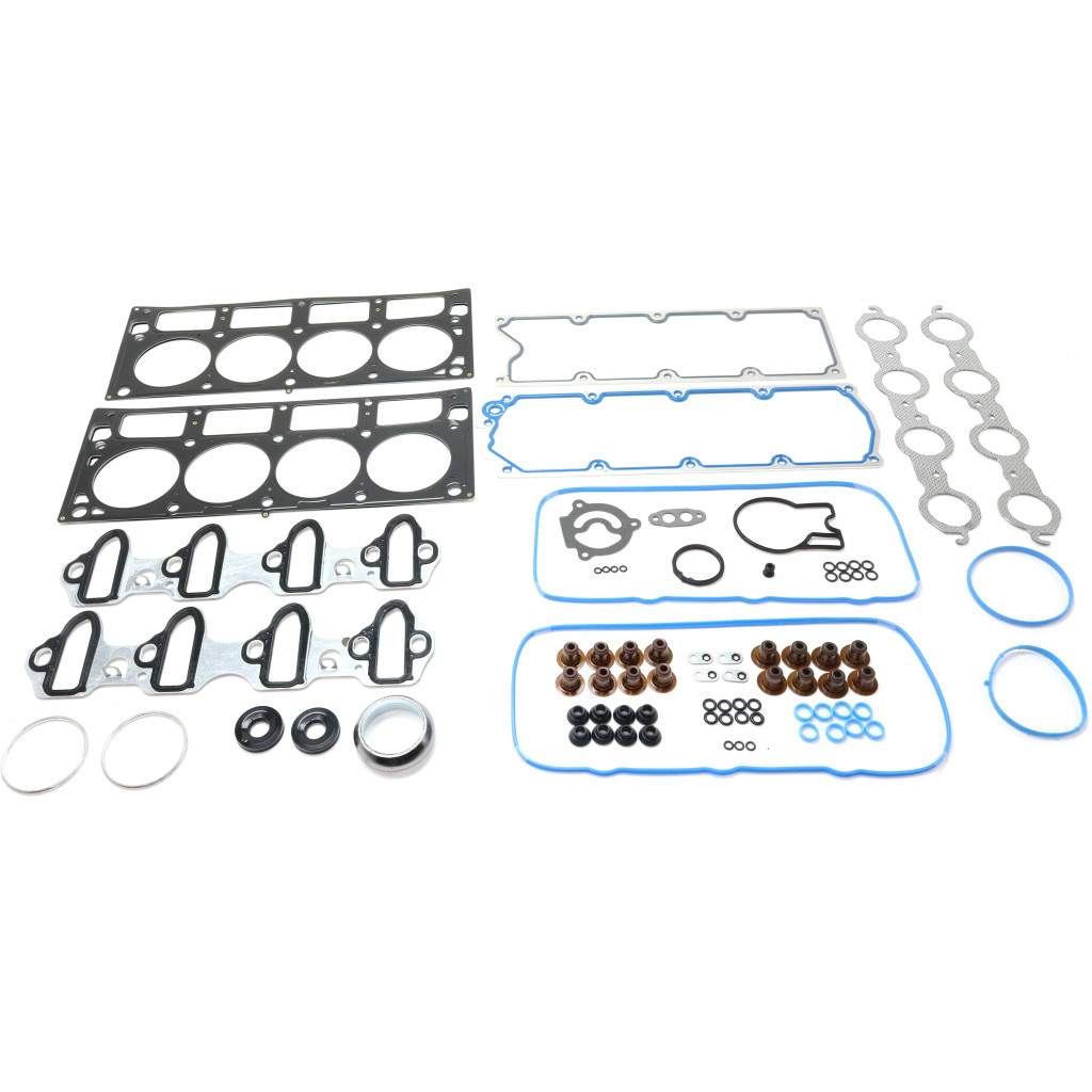 For Chevy Silverado 1500 / 2500 / 3500 Head Gasket Set 2004 05 06 07 08 2009 | 6.0L Engine | Multi-Layered Steel | 8 Cyl (CLX-M0-USA-REPC312513-CL360A71)