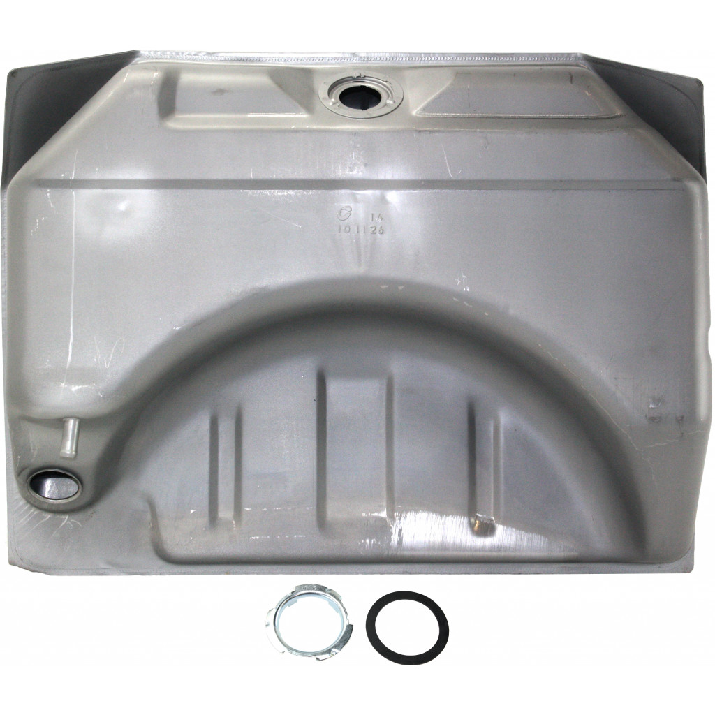 For Plymouth Belvedere Fuel Tank 1966 1967 | Steel | Silver | 19 Gallons / 72 Liters | 34-3/8 X 26 X 9-3/8 in. | w/ O-Ring Steel | 2852028 (CLX-M0-USA-REPD670103-CL360A71)
