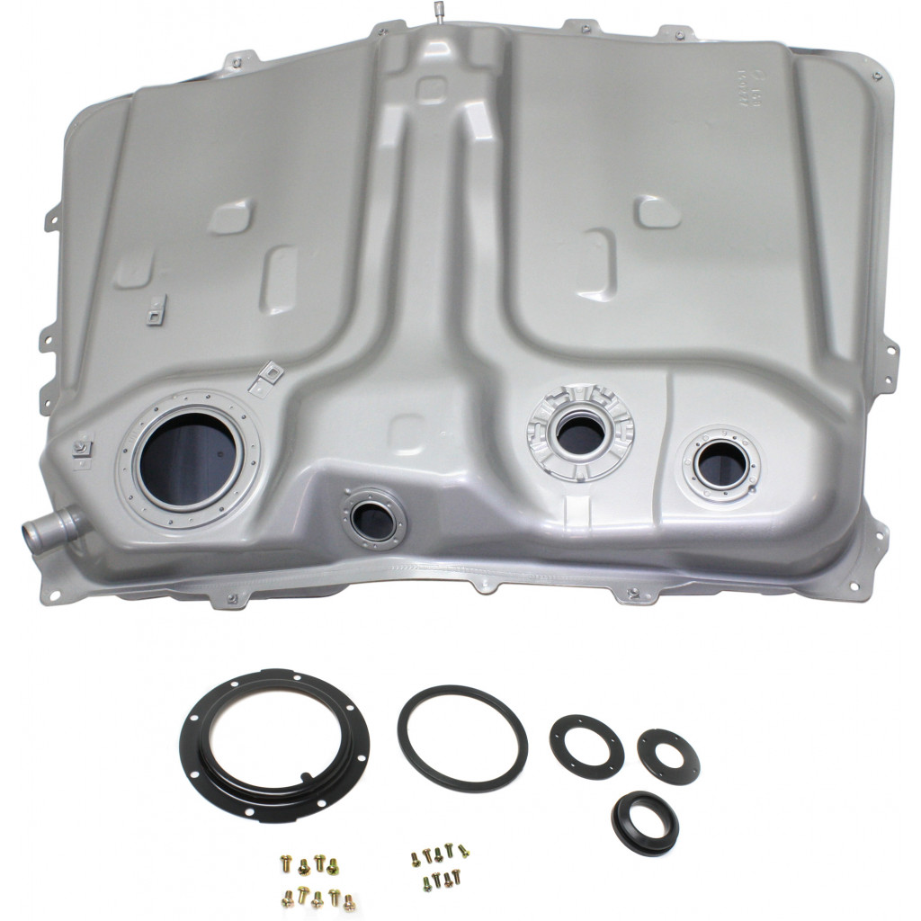 For Toyota RAV4 Fuel Tank 2001 02 03 04 2005 | Silver | Steel | 15 Gallons / 57 Liters CAPAcity | 2WD/4WD | TO3900106 | 7700142130 (CLX-M0-USA-REPT670112-CL360A70)