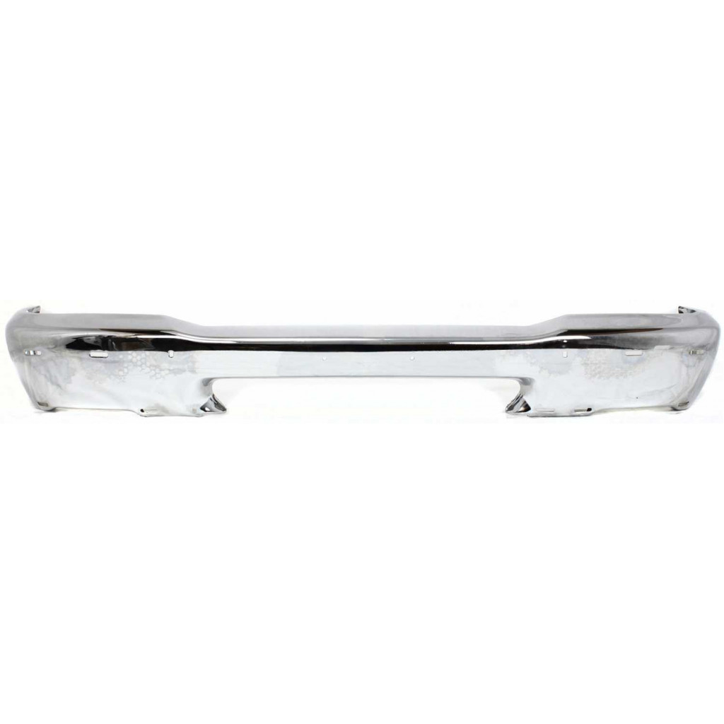 For Ford Ranger Front Bumper 1998 1999 2000 | Chrome | Styleside | w/ Pad Holes | FO1002346 | F87Z17757BA (CLX-M0-USA-10067-CL360A70)