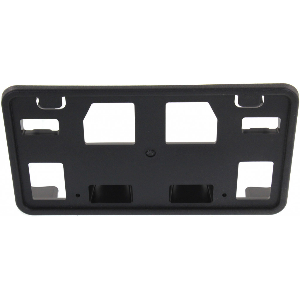 For Ford E-150 / E-250 License Plate Bracket 2008-2014 | Front | Black | FO1068138 | 8C2Z17A385AA (CLX-M0-USA-REPF017313-CL360A70)