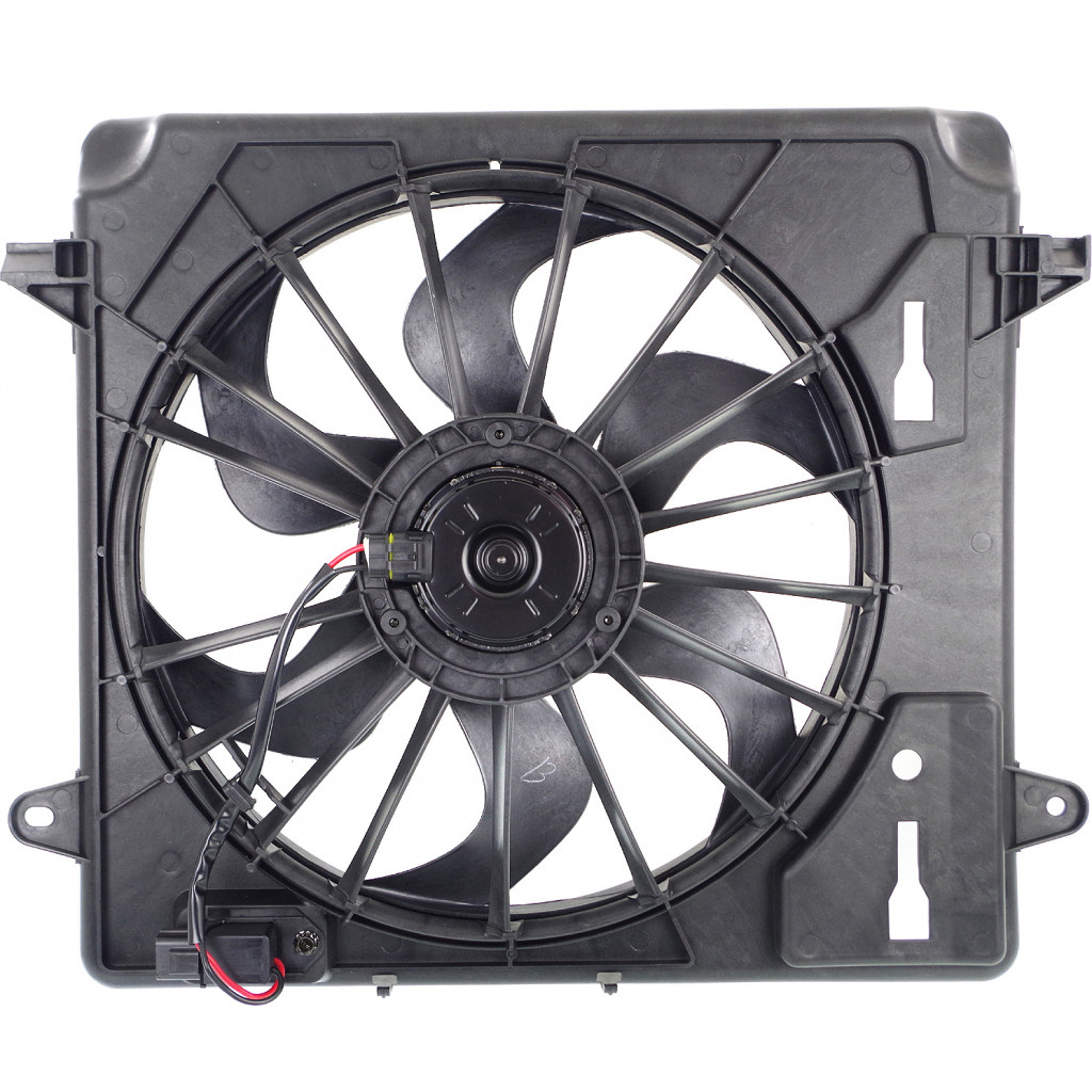 For Jeep Wrangler JK Radiator Fan 2007 08 09 10 2011 Single Fan | CH3115167 | 68039594AA (CLX-M0-USA-REPJ160502-CL360A70)