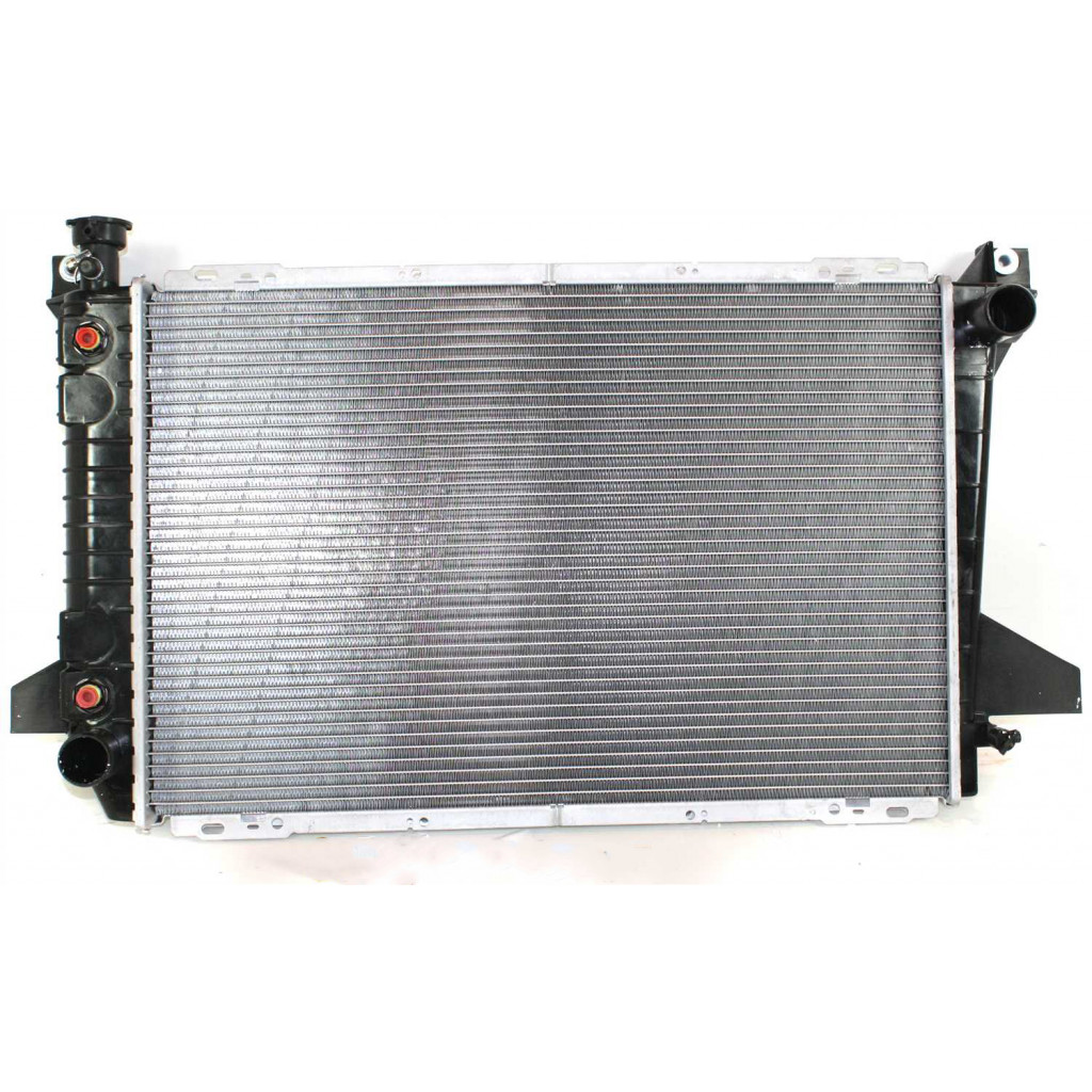 For Ford F-150 / F-250 / F-350 Radiator 1985-1997 | 8cyl | 1-Row Core | Plastic Tank | Aluminum Core | FO3010135 | F2TZ8005DA (CLX-M0-USA-P1453-CL360A71)