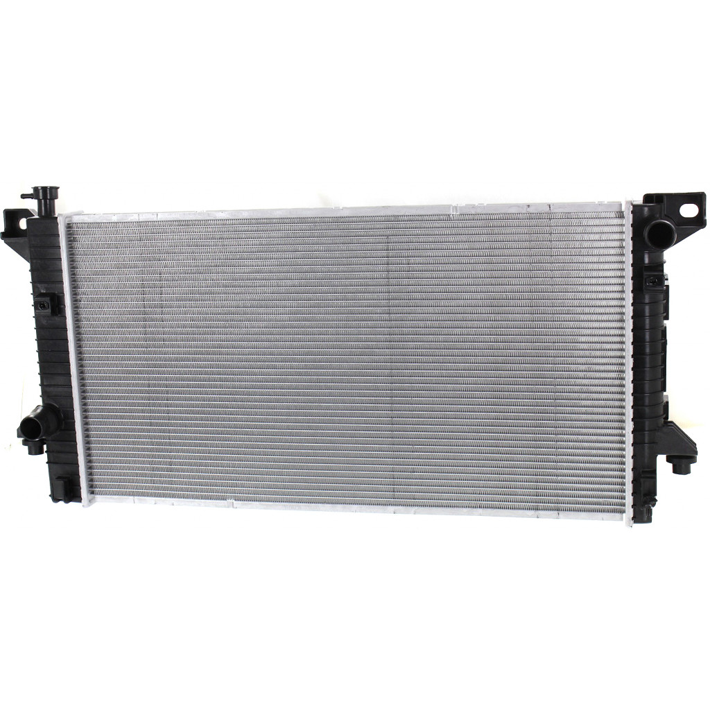 Karparts360 Replacement For Lin-coln Na-vigator Radiator 2009 10 11 12 13 2014 | w/o Towing Package | 1-Row Core | Plastic Tank | Aluminum Core | FO3010287 | 9L3Z8005A (CLX-M0-USA-P13098-CL360A72)