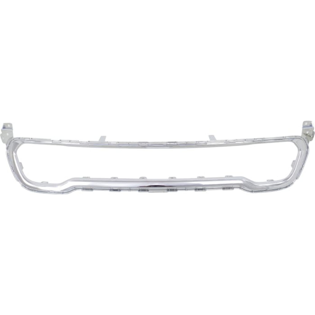 For Jeep Cherokee Bumper Trim 2014 15 16 17 2018 | Front | Molding | Chrome | Limited | CAPA Certified | 5SM98TZZAA (CLX-M0-USA-REPJ015909Q-CL360A70)