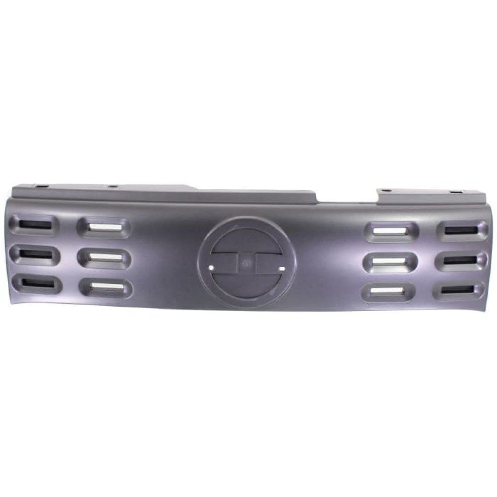 For Nissan Cube Grille Assembly 2009 10 11 2012 | Painted Gray Shell & Insert | Base/S/SL Model | Plastic | NI1200234 | 620701FA0A (CLX-M0-USA-REPN070109-CL360A70)