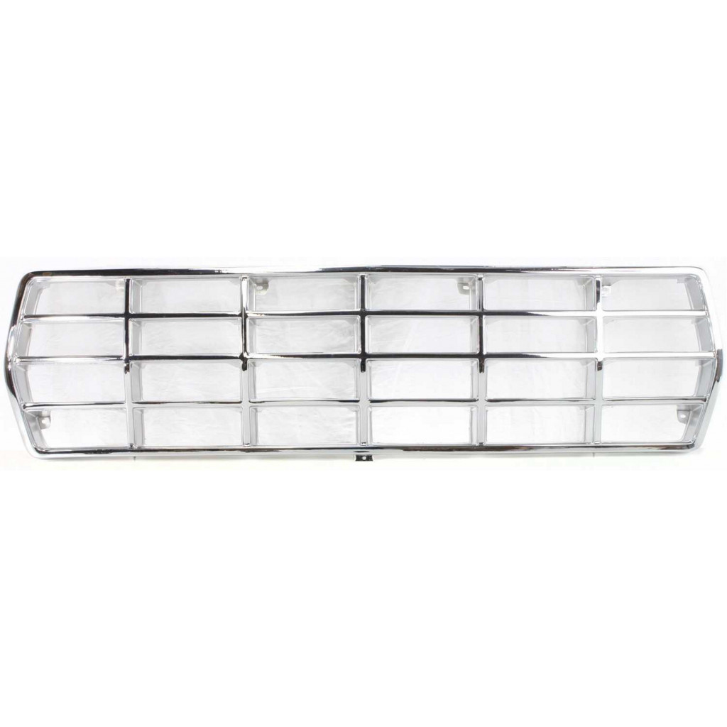 For Ford Bronco Grille Assembly 1978 1979 | Chrome Shell & Insert | Plastic | FO1200111 | D8TZ8150C (CLX-M0-USA-7721-CL360A71)