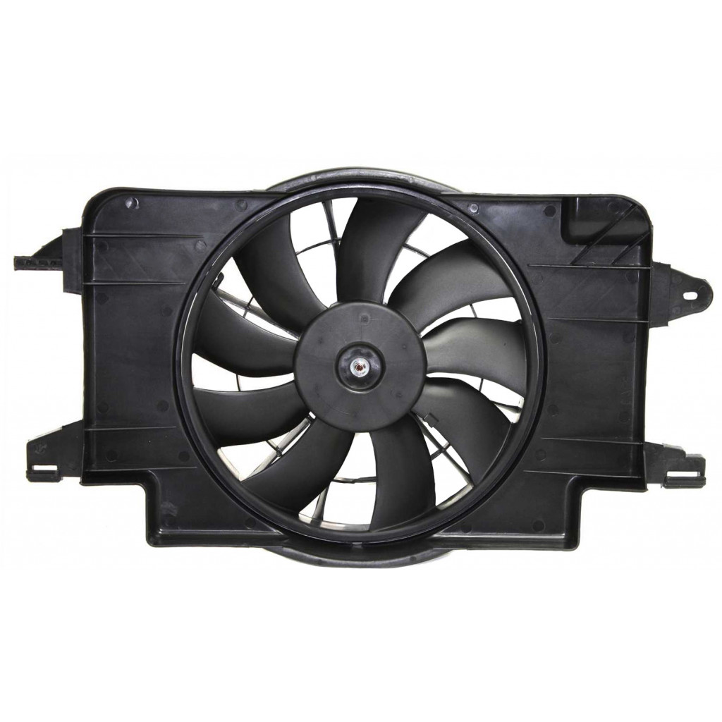 For Saturn SC1 / SC2 / SL / SL1 / SL2 / SW1 / SW2 Coupe AC Radiator Fan Assembly 1995-2002 For GM3115121 | 22136898 | 21031513 | 24005834 (CLX-M0-335-55018-000-CL360A51)