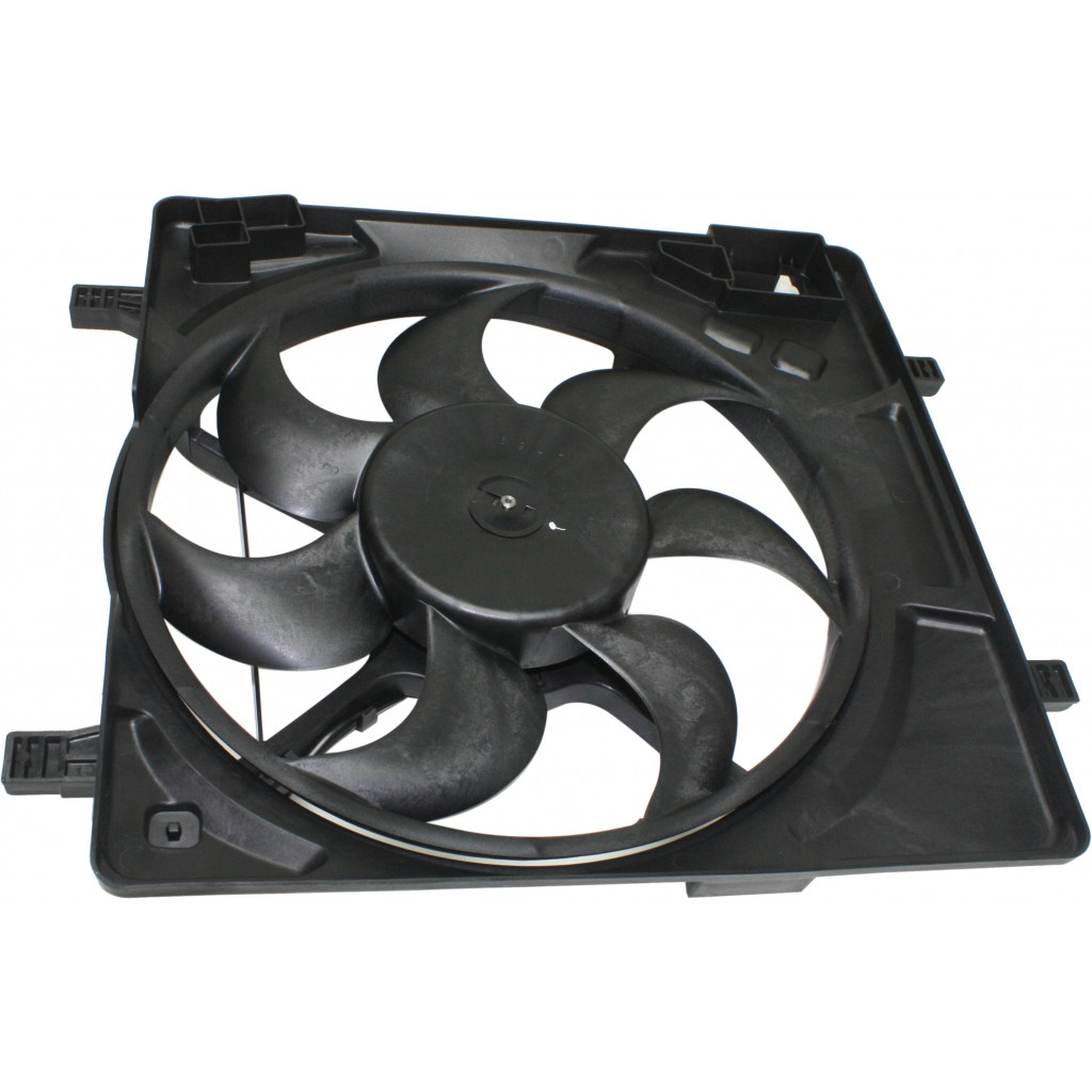 For Chevy Spark Cooling Fan Assembly for Radiator / A/C Condenser 2013 2014 2015 Automatic Transmission For GM3115255 | 95205516 (CLX-M0-623070-CL360A55)
