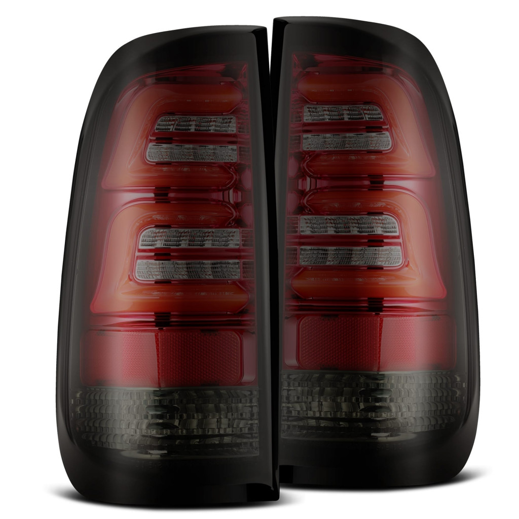 AlphaRex For Ford F-150 1997-2003 LED Tail Lights PRO-Series | Red Smoke | Excl 4 Door SuperCrew Cab (TLX-arx654020-CL360A70)