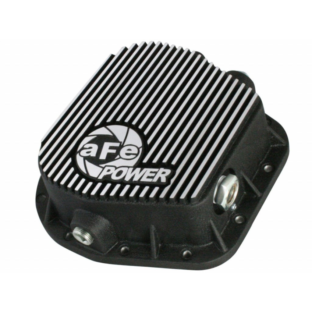 aFe For Ford F-150 Heritage 2004 Power Rear Differential Cover (Machined) | Rear w/ Machined Fins (TLX-afe46-70152-CL360A78)