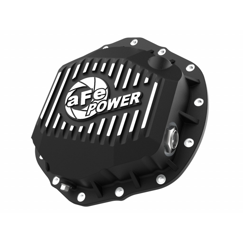 AFE For Ram 2500/3500 2019 2020 Street Series Rear Differential Cover Black | w/ Machined Fins (TLX-afe46-71150B-CL360A70)