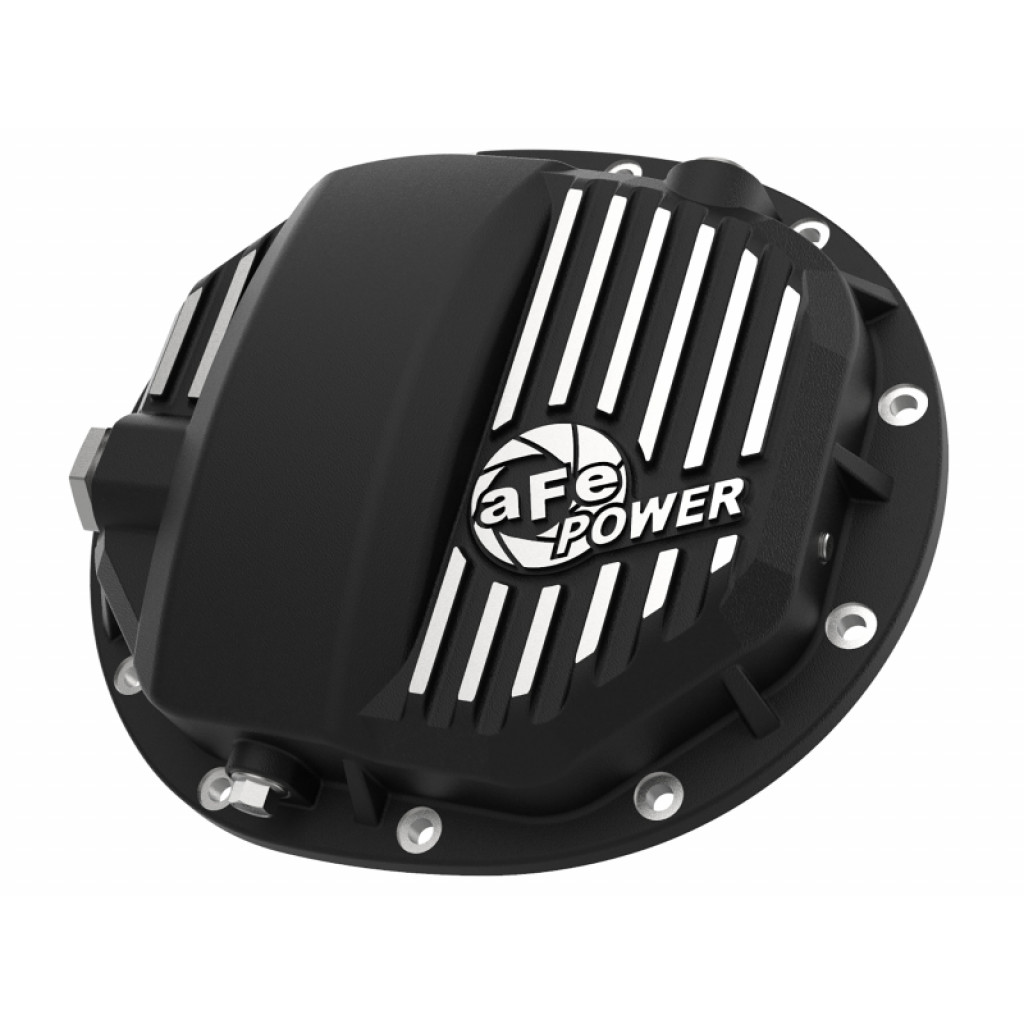 aFe For GMC Yukon/Yukon XL 2015-2020 Differencial Cover Black w/Mach Fins | (TLX-afe46-71120B-CL360A71)