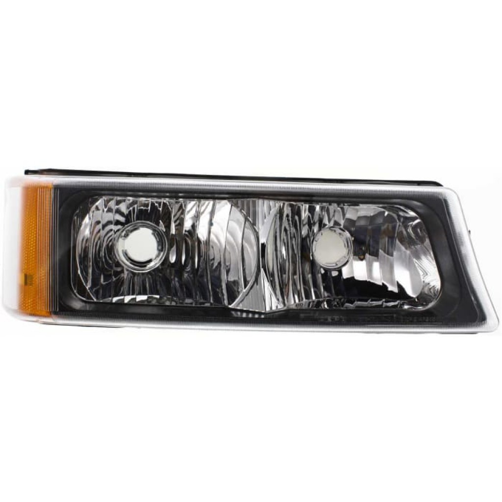 For Chevy Silverado 1500 / 3500 Classic Turn Signal Light 2007 Clear & Amber Lens | CAPA (CLX-M0-USA-C106902Q-CL360A73-PARENT1)