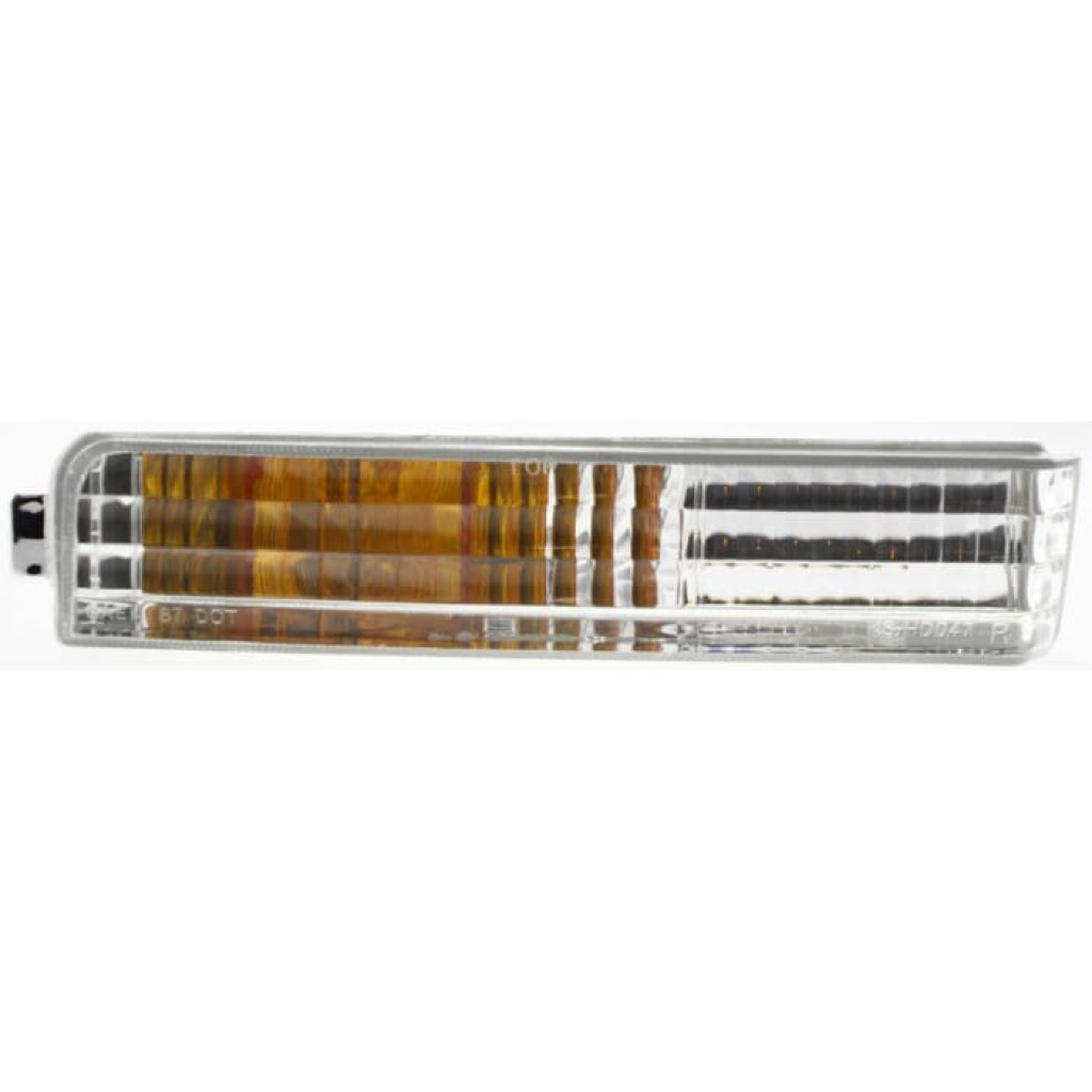 For Honda Accord Turn Signal Light 1990 1991 | Clear & Amber Lens | Coupe/Sedan (CLX-M0-USA-12-1420-00-CL360A70-PARENT1)