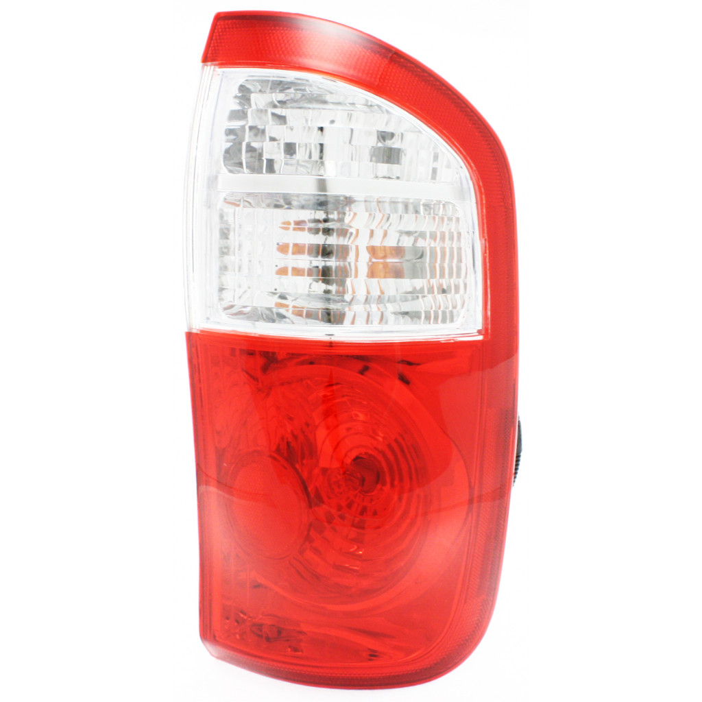 For Toyota Tundra Double Cab Tail Light Assembly 2004 2005 2006 | Clear / Red Lens | w/ Standard Bed (CLX-M0-USA-T730126-CL360A70-PARENT1)