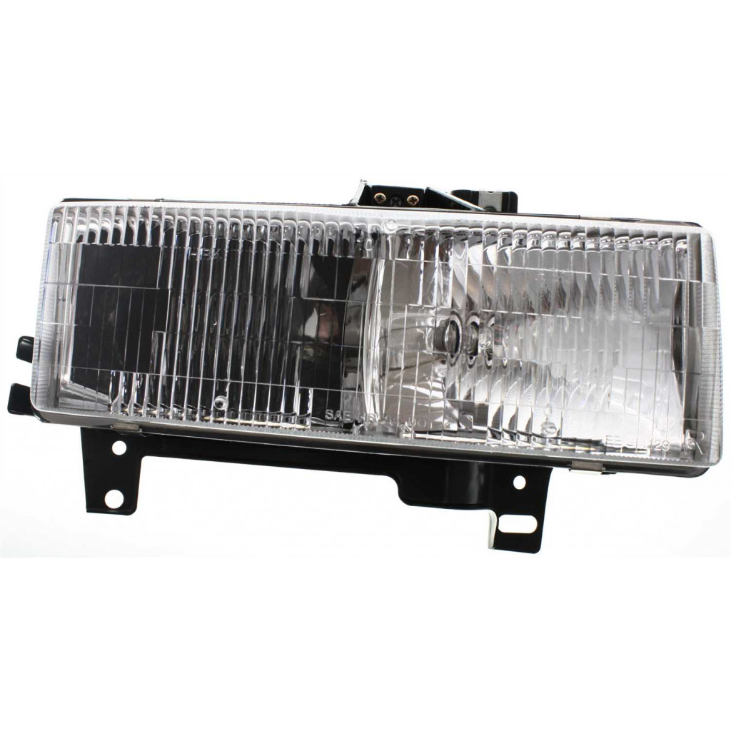 For Chevy Express 1500 / 2500 / 3500 Headlight Assembly 1996-2002 Composite | Halogen Type (CLX-M0-USA-20-3178-90-CL360A70-PARENT1)