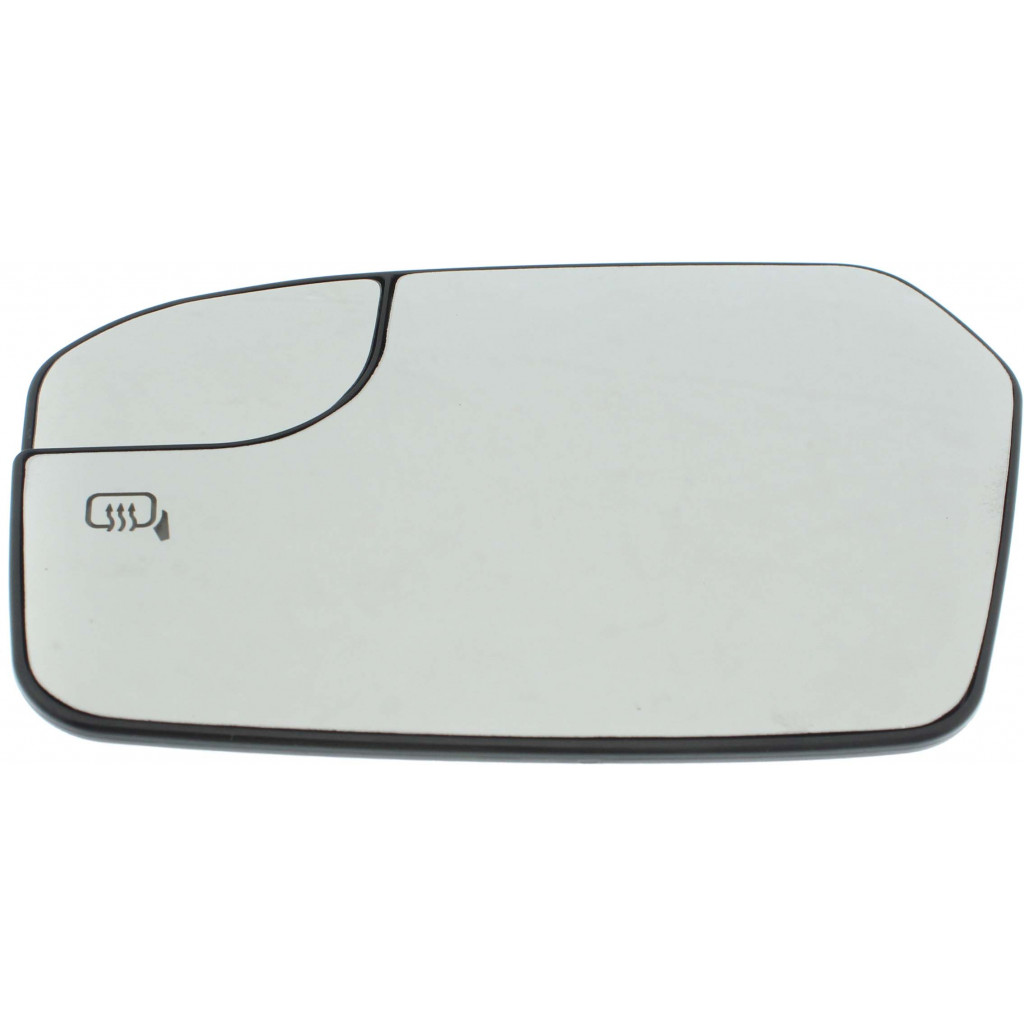 For Lincoln MKZ Mirror Glass 2011 2012 Heated | w/ Backing Plate | Flat Glass Type (CLX-M0-USA-FD322GL-CL360A71-PARENT1)