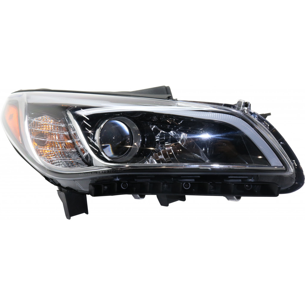 For Hyundai Sonata Headlight 2015 2016 2017 | Halogen | w/ Daytime Running Light (CLX-M0-USA-RH10010014-CL360A70-PARENT1)