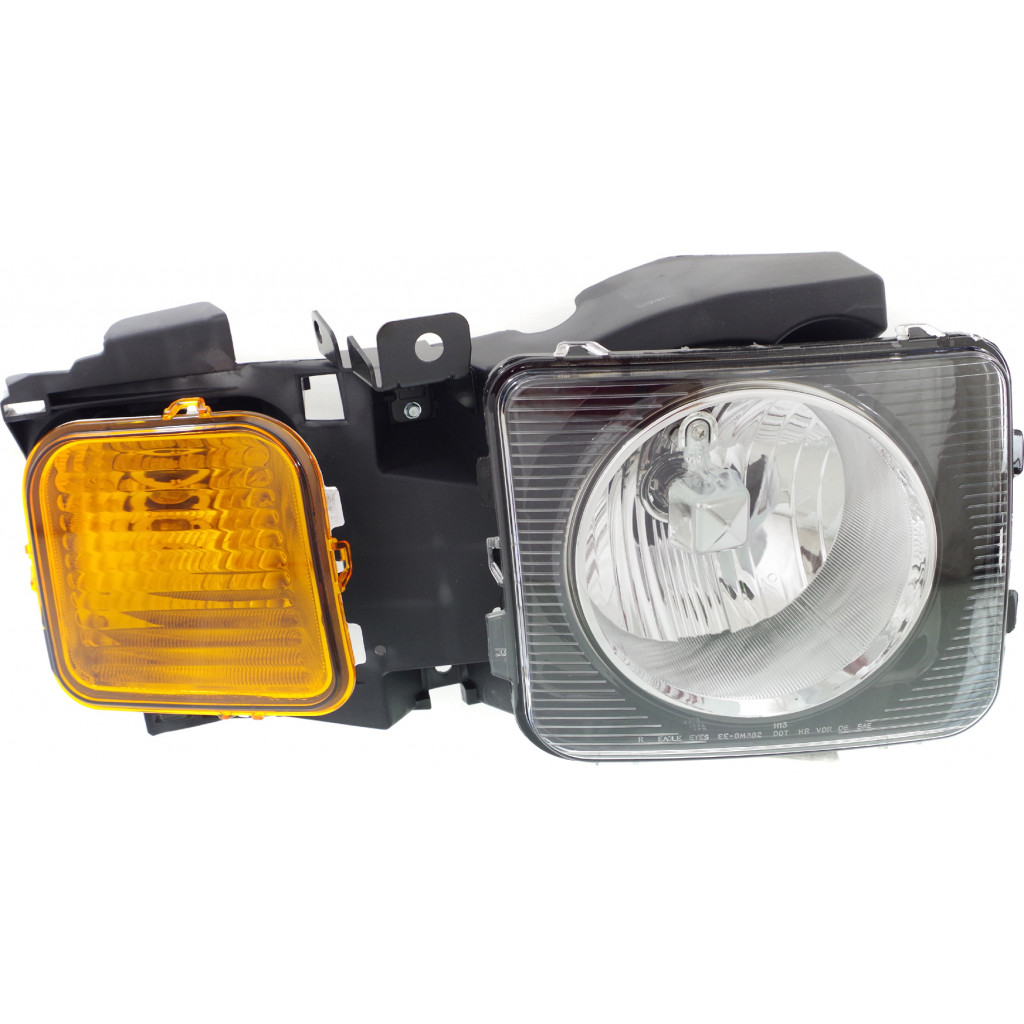 For Hummer H3 Headlight Assembly 2006 07 08 09 2010 | Halogen (CLX-M0-USA-H100170-CL360A70-PARENT1)