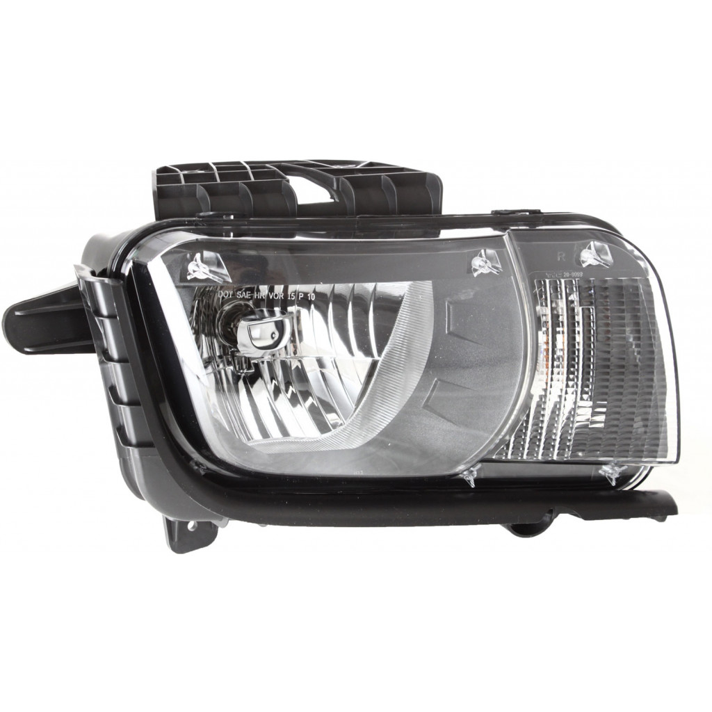 For Chevy Camaro Headlight Assembly 2010 11 12 2013 | Halogen (CLX-M0-USA-REPC100130-CL360A70-PARENT1)