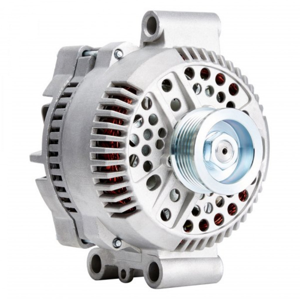 KarParts360: For Ford E-150 Econoline Club Wagon Alternator 1993 94 95 1996 Replaces F6UZ-10346-VA (Vehicle Trim: 5.0L V8 302 CID OPT/5.8L V8 351 CID OPT) (CLX-M0-2-07768-CL360A3)