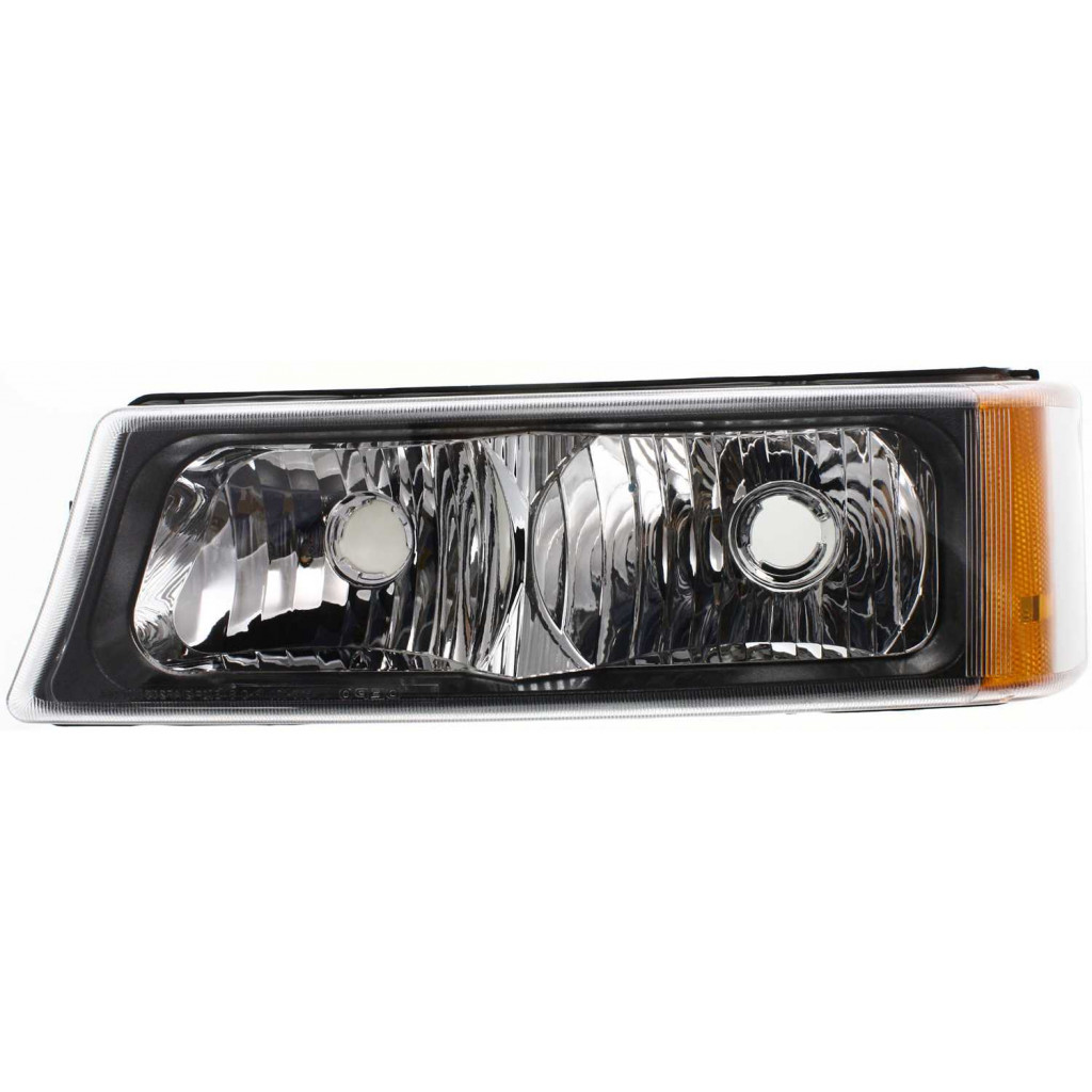 CarLights360: For 2002 2003 2004 2005 2006 Chevy Avalanche Front Signal/Corner Light Assembly CAPA Certified (CLX-M1-334-1604L-UC-CL360A1-PARENT1)