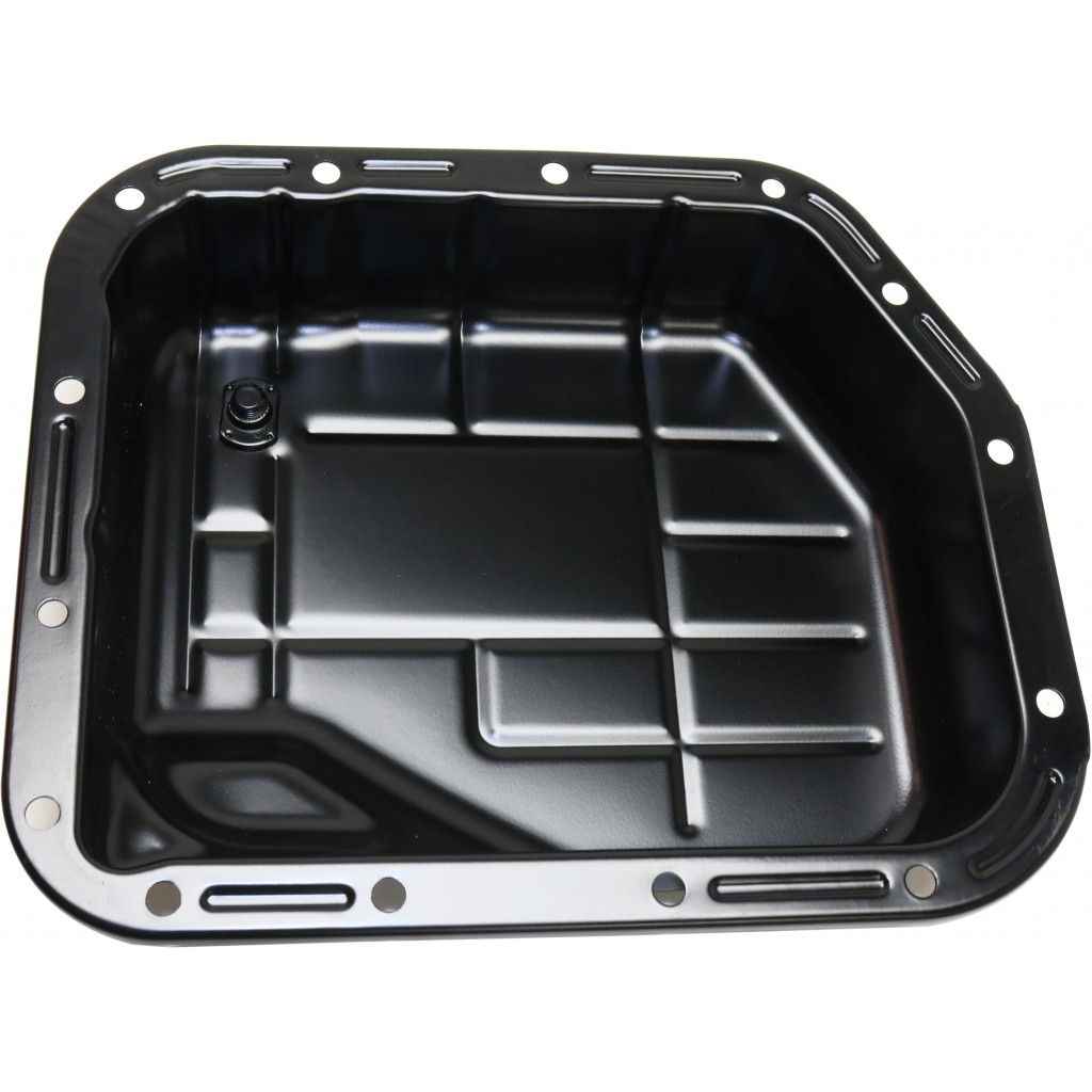 For Dodge Durango Transmission Pan 1998 1999 2000 | Black | Steel | Material (CLX-M0-USA-REPD318605-CL360A72)