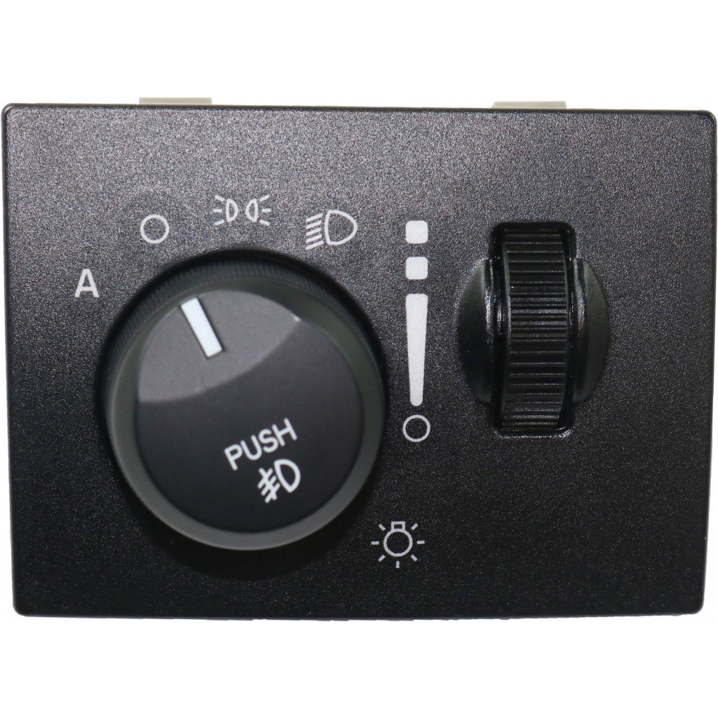 For Dodge Charger Headlight Switch 2006-2012 | w/ Auto Headlight Control & Fog Lights | 68019789AE (CLX-M0-USA-RD10890002-CL360A72)