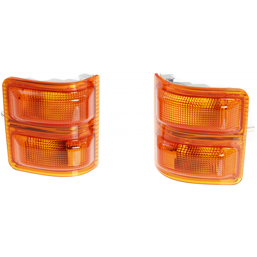 For Ford F-250 / F-350 Super Duty Mirror Turn Signal Light 2008-2016 Pair | Amber Lens | All Cab Types | FO2570102 | 7C3Z13776B (CLX-M0-USA-RF10730002-CL360A70)