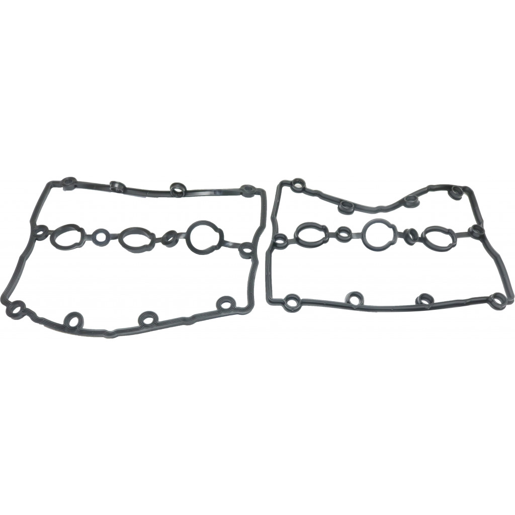 For Audi A4 / A4 Quattro Valve Cover Gasket 2002 03 04 05 2006 | Set of 2 | Rubber Material | 6 Cylinder | 3.0L | Includes Spark Plug Tube Seals | w/o Grommets (CLX-M0-USA-REPA312907-CL360A70)