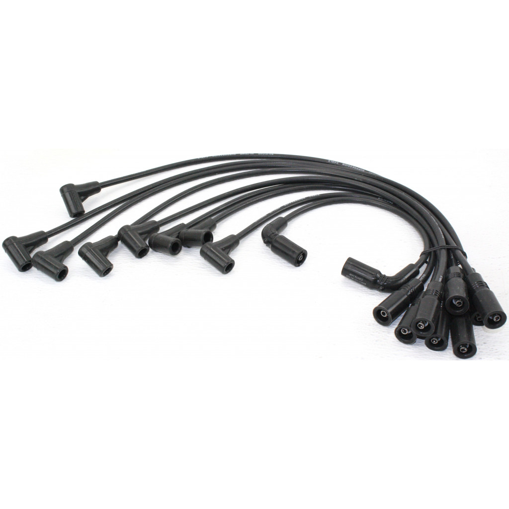 For Chevy C1500 / C2500 Suburban Spark Plug Wire 1996 97 98 1999 | Black Finish | Set of 8 | 12192364 (CLX-M0-USA-REPC504802-CL360A74)