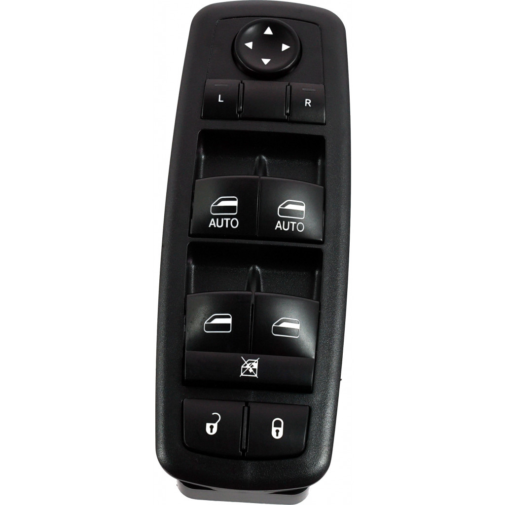 For Durango Window Switch 2011 2012 2013 Driver Side | Front | Black | 68086693AC (CLX-M0-USA-RD50520051-CL360A70)