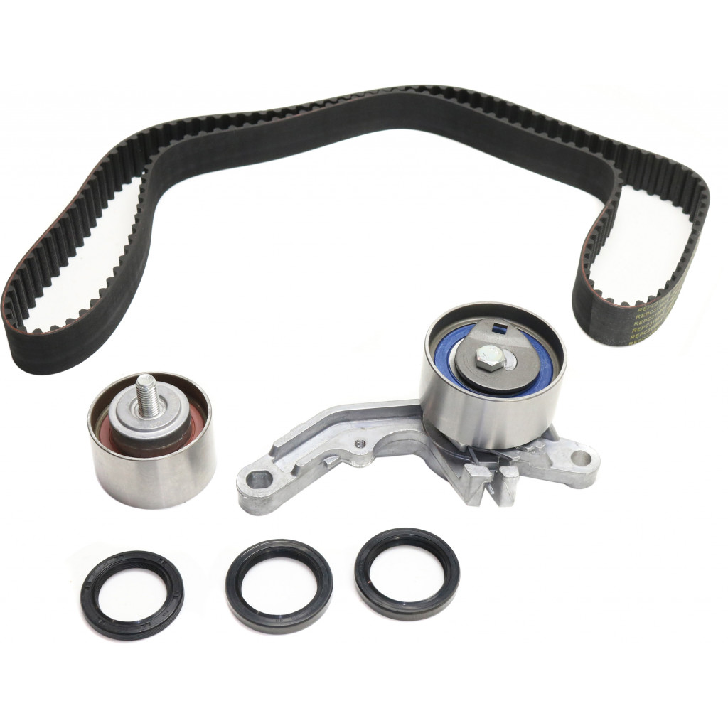 For Dodge Stratus Timing Belt Kit 2003 04 05 2006 | w/ Tensioner Bracket | 6 Cyl | 2.4L | TBK151A (CLX-M0-USA-REPC319804-CL360A72)