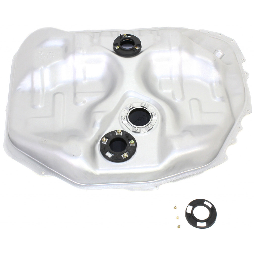 For Acura EL Fuel Tank 1999 2000 | Silver | Steel | 11.9 Gallons / 45 Liters CAPAcity | 35 in. Length | 28 in. Width | 10 in. Height | w/ Lock Ring | 17500S01A00 (CLX-M0-USA-REPA670102-CL360A70)