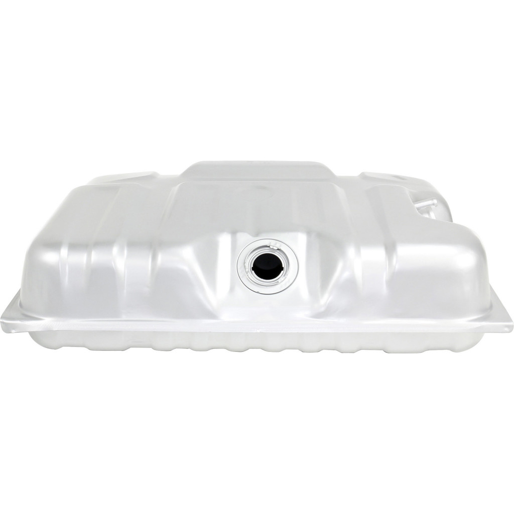 For Ford F-100 / F-150 / F-250 / F-350 Fuel Tank 1973 74 75 76 77 1978 | Mounts Behind Rear Axle | Silver | Steel | 19 Gallons / 72 Liters CAPAcity | w/o Roll-Over Valve | FO3900109 | D8TZ9002M (CLX-M0-USA-ARBF670107-CL360A70)
