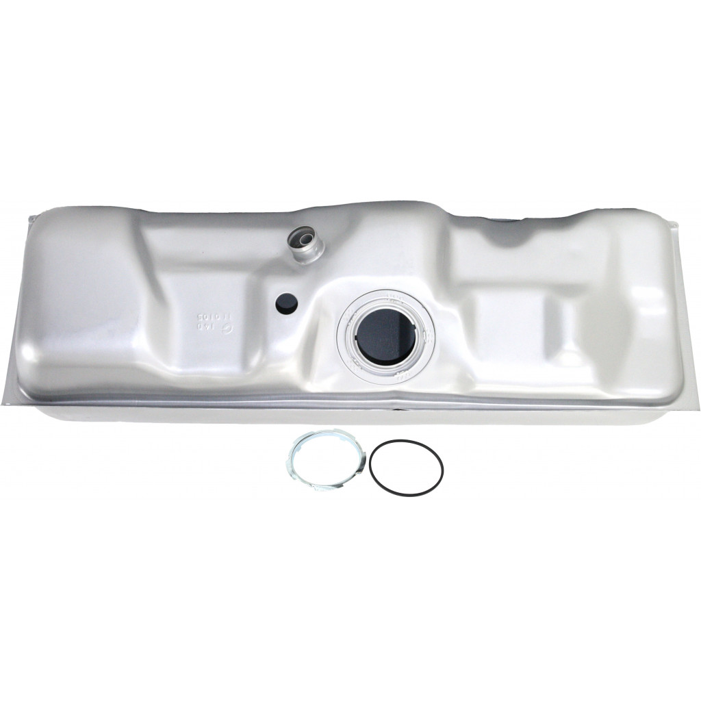 For Ford F-150 / F-250 / F-350 Fuel Tank 1987 1988 1989 | Front Side Mount | Silver | Steel | 16 Gallons / 61 Liters CAPAcity | F6TZ9002M (CLX-M0-USA-F670141-CL360A70)