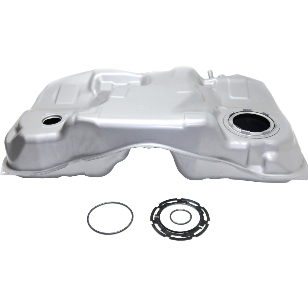 For Ford Fusion Fuel Tank 2007 08 09 10 11 2012 | Silver | Steel | 16 Gallons / 60 Liters CAPAcity | AWD | 6E5Z9002CR (CLX-M0-USA-REPF670159-CL360A70)