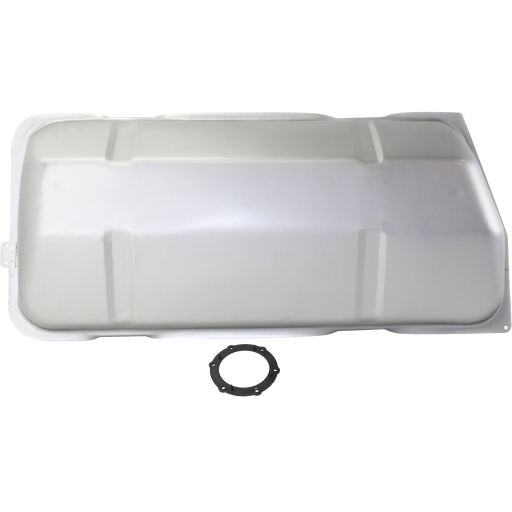 For Ford Mustang Fuel Tank 1999 2000 | Steel | Silver | 15.7 Gallons / 59 Liters CAPAcity | w/ Hole & Tube on Side | XR3Z9002EB (CLX-M0-USA-REPF670126-CL360A70)