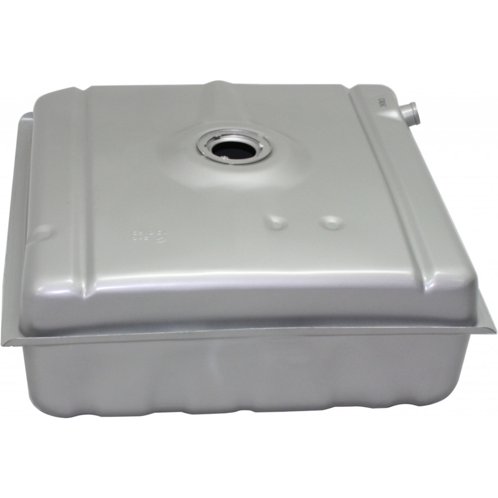 For GMC G1500 / G2500 / G3500 Fuel Tank 1987-1996 | Silver | Steel | 33 Gallons / 125 Liters CAPAcity | Gas | 31 in. x 31 in. x 12 1/4 in. | w/ Pan | 15600458 (CLX-M0-USA-REPC670143-CL360A71)