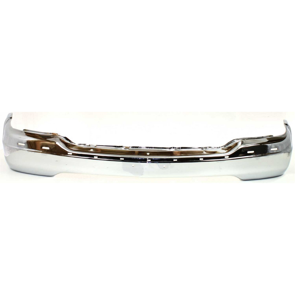 For GMC Yukon XL 1500 / 2500 Front Bumper 2000-2006 | Chrome | w/o Air holes | w/o Bracket | GM1002835 | 15758072 (CLX-M0-USA-20119-CL360A73)