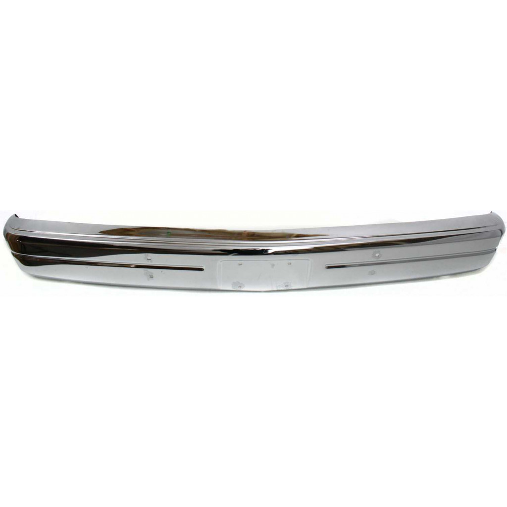 For Dodge Ramcharger Front Bumper 1986-1993 | Face Bar | Chrome | w/o Molding Holes | CH1002145 | 4249818 (CLX-M0-USA-7284-CL360A70)