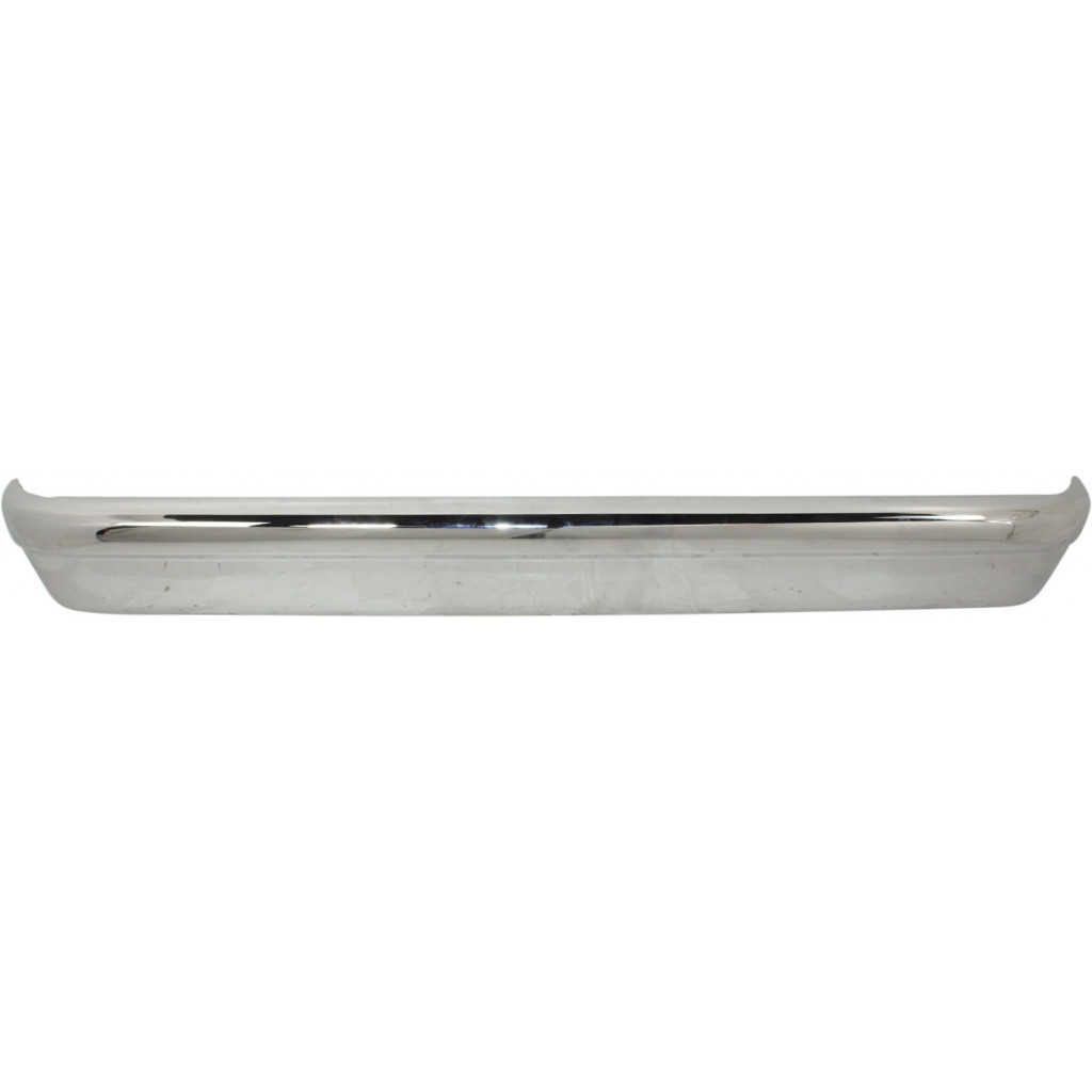 For Ford E-350 / E-450 Super Duty Rear Bumper 2005 | Chrome | Face Bar | w/o Molding Holes | w/o Sensor | FO1102362 | 7C2Z17906F (CLX-M0-USA-7528-CL360A72)