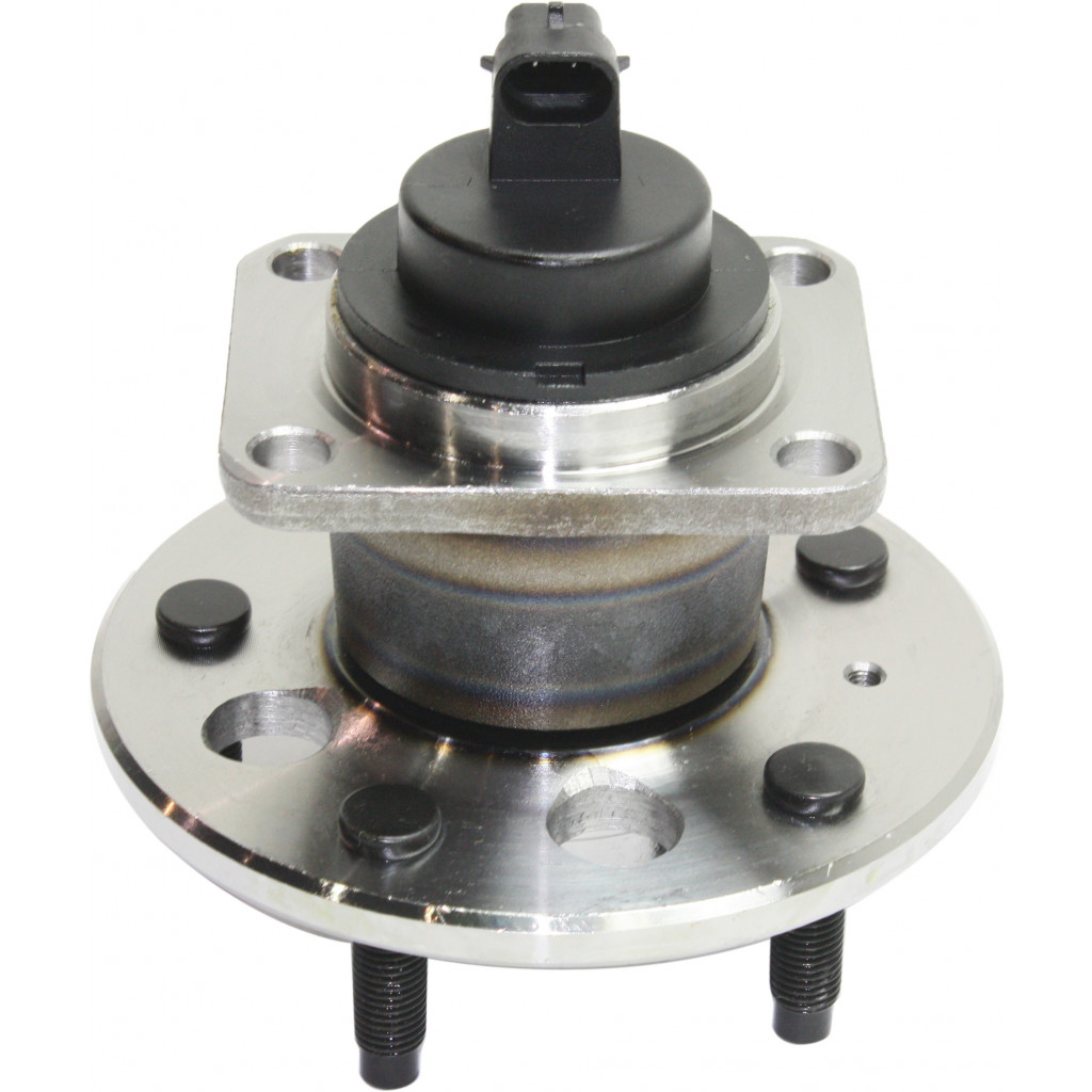 For Chevy Malibu Wheel Hub Assembly 2001 2002 2003 Driver OR Passenger Side | Single Piece | Rear | 4-Wheel ABS | 5 Lugs | Non-Driven Type (CLX-M0-USA-REPP285902-CL360A72)