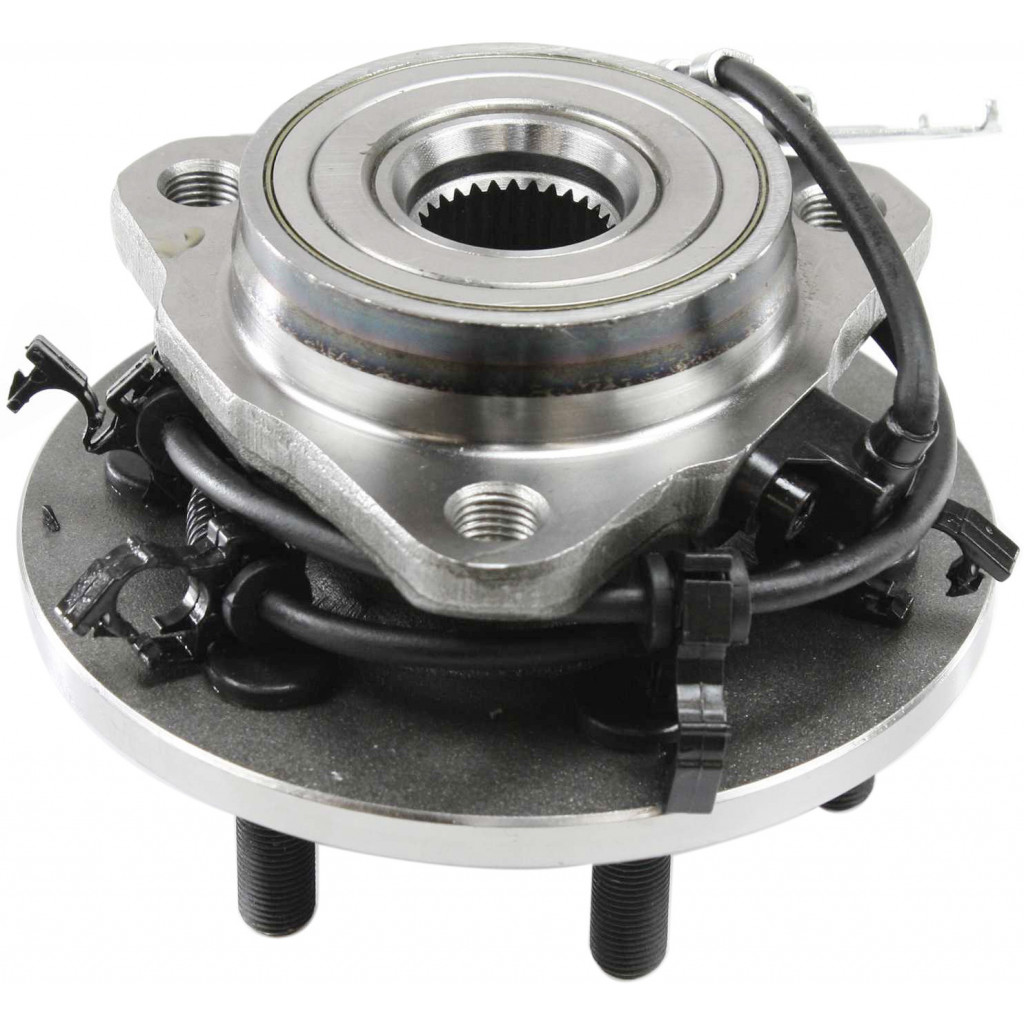 For Dodge Dakota Wheel Hub Assembly 1997-2004 Driver Side | Front | 4-Wheel | Anti-Lock Braking System | 4WD | 6 Stud | 6 Lugs | Driven Type | 52068965AB (CLX-M0-USA-REPD283702-CL360A70)