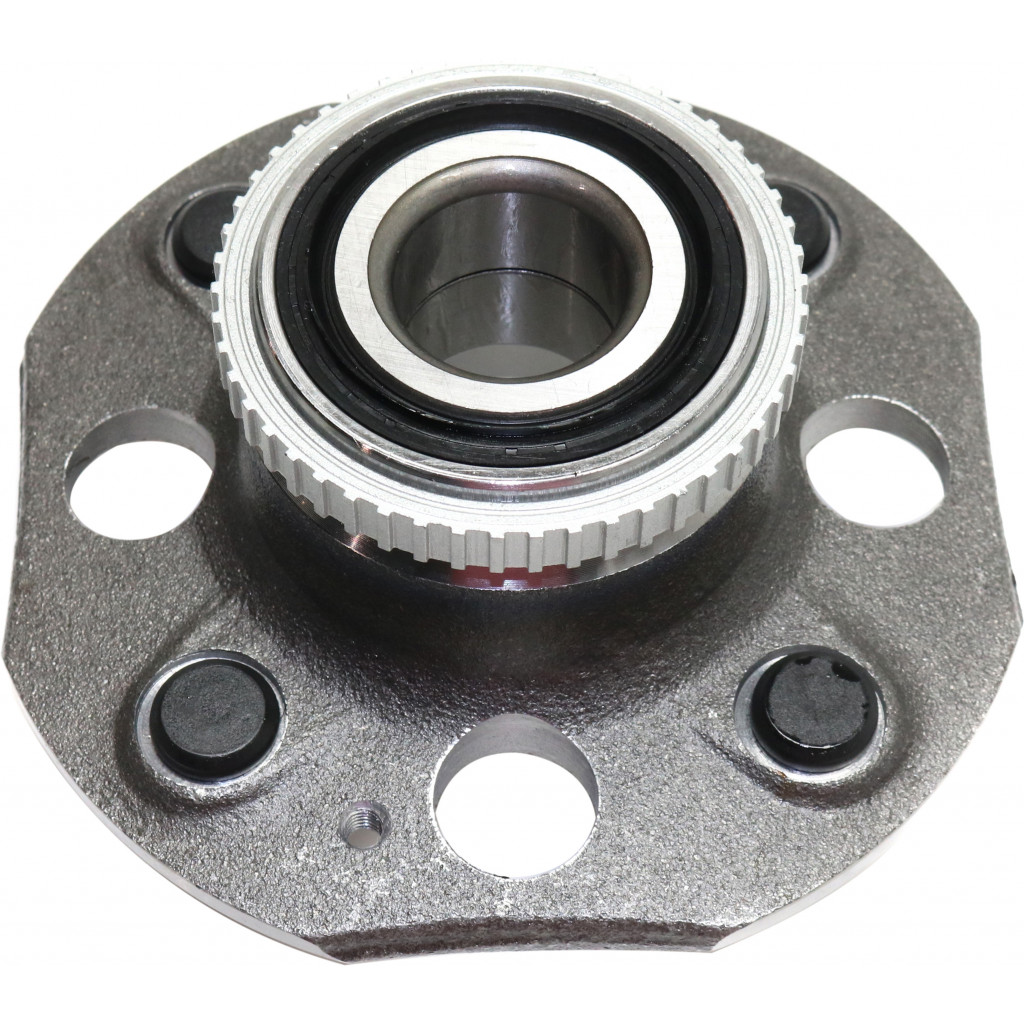 For Honda Accord Wheel Hub Assembly 1994 95 96 1997 Driver OR Passenger Side | Single Piece | Rear | Front Wheel Drive | 4 Cyl | 2.2L Engine | 4 Lugs | Non-Driven Type (CLX-M0-USA-REPH285923-CL360A70)