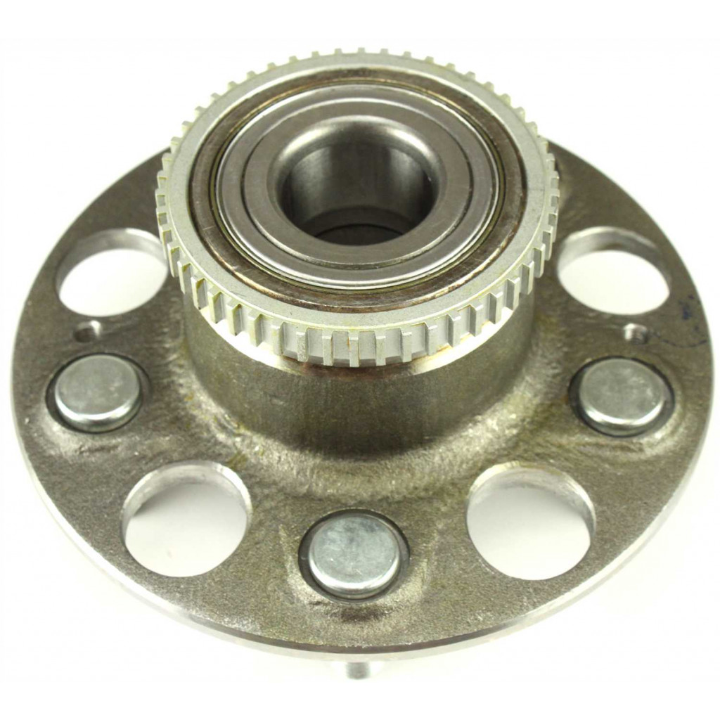 For Honda Accord Wheel Hub Assembly 1998 99 00 01 2002 Driver OR Passenger Side | Single Piece | Rear | 5 Lugs | Non-Driven Type (CLX-M0-USA-ARB512179-CL360A70)