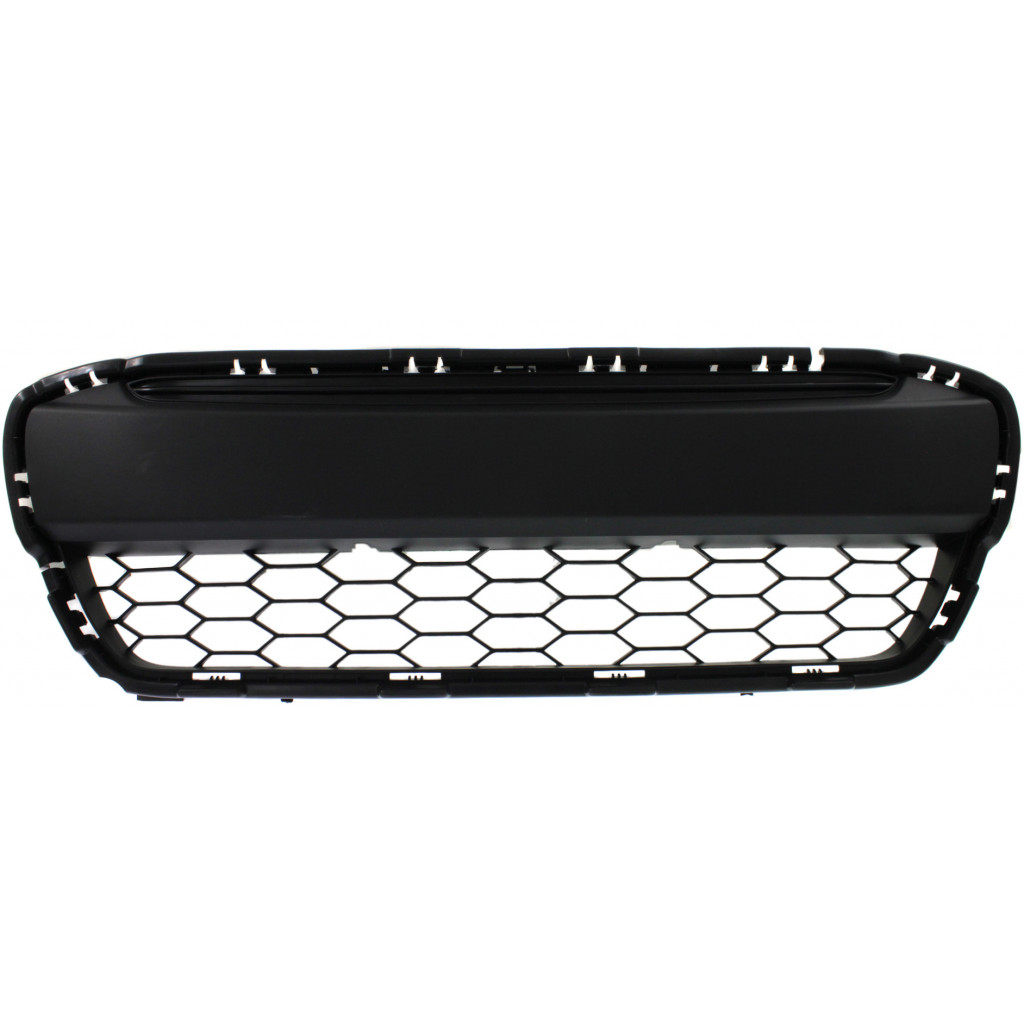 For Honda Civic Front Bumper Grille 2012 2013 | Lower | Textured Gray | Coupe | Plastic | HO1036111 | 71105TS8A01 (CLX-M0-USA-REPH015310-CL360A70)