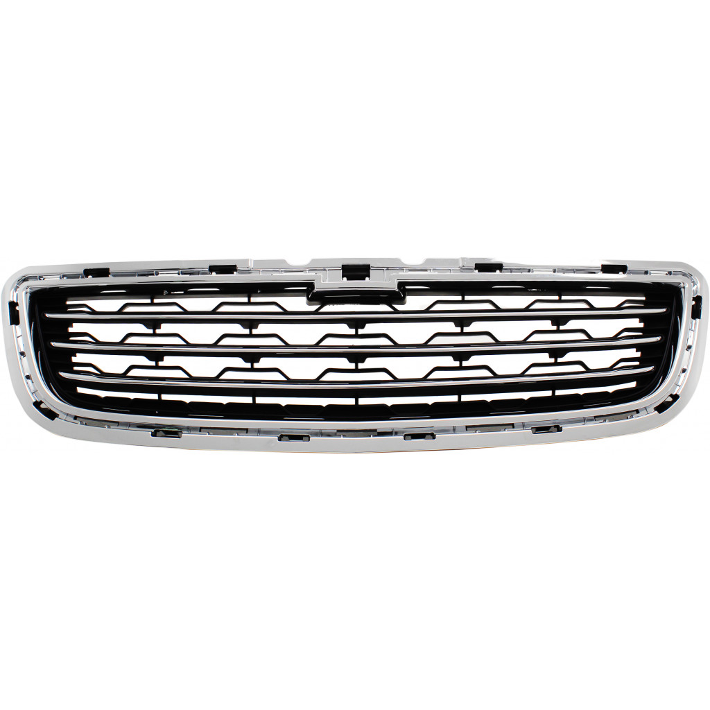 For Chevy Trax Front Bumper Grille 2015 2016 | Lower | Textured Black | w/ Chrome Molding | CAPA | GM1200727 | 94560931 (CLX-M0-USA-RC01530008Q-CL360A70)