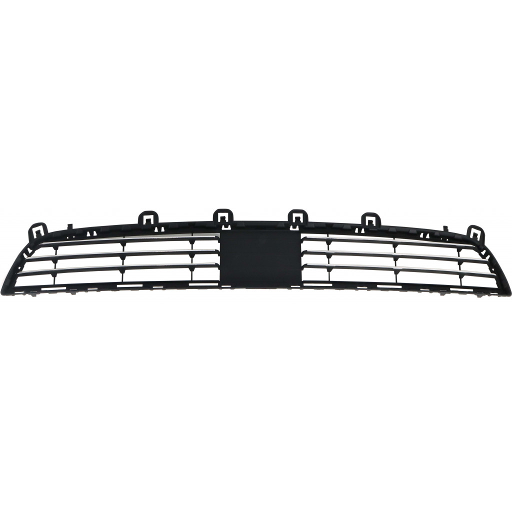 For BMW X5 Front Bumper Grille 2014 15 16 17 2018 Center | Lower | Luxury Line | w/o M Sport Package | w/ Adaptive Cruise Control | Textured Black | Plastic | BM1036174 | 51117325483 (CLX-M0-USA-RB01530025-CL360A70)